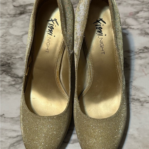 Elegant Gold High Heels Fioni Night size 9 - Picture 5 of 6